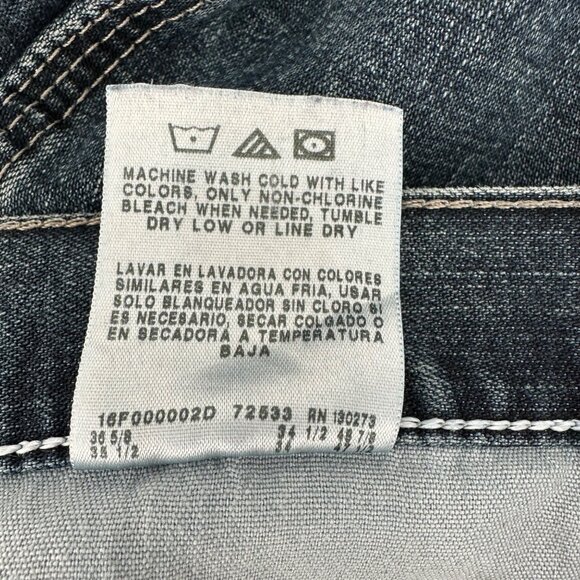 Wrangler Mens Loose Fit Durable Denim Blue Carpenter Jeans Size 34x34 - Picture 7 of 8